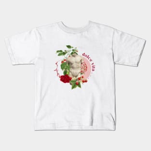 Dolce vita | collage Kids T-Shirt